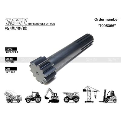 333-2989 Э320Д2 перемещение экскаватора 1 этап части шестерни Солнца для запасных частей экскаватора привода перемещения