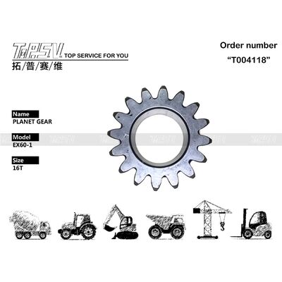 9727234 Круглый EX60-1 экскаватор Swing 2 Stage Планетарная коробка с высоким крутящим моментом
